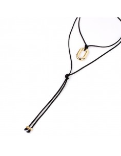 Collar Golden Suede