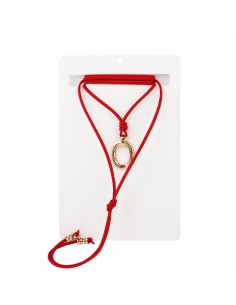Collar Chain Suede