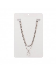Collar Corto New Silver Drop Collar Corto New Silver Drop