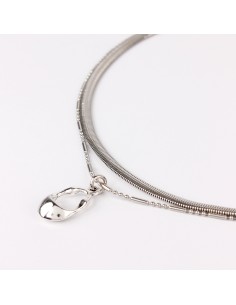 Collar Corto New Silver Drop Collar Corto New Silver Drop