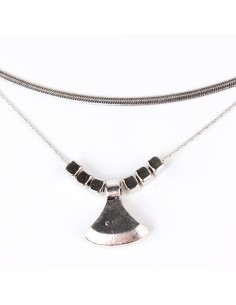 Collar Silver Axe Collar Silver Axe