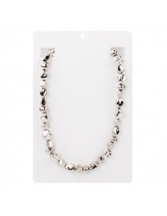 Collar Silver Stone Varied
