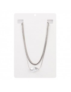 Collar Silver Textured Collar Silver Textured