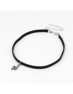 Choker Silver Snake