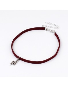 Choker Silver Snake