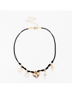 Collar Corto Heartbeat Charms Collar Corto Heartbeat Charms