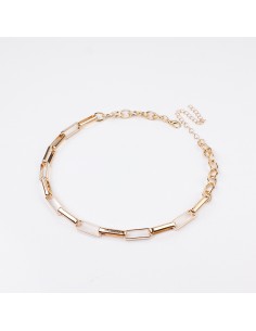 Collar Corto Cubic Chain