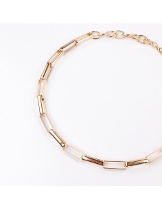 Collar Corto Cubic Chain