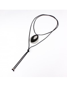 Collar Black and Silver