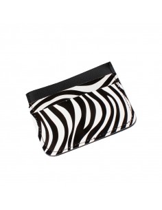 Tarjetero Zebra Black