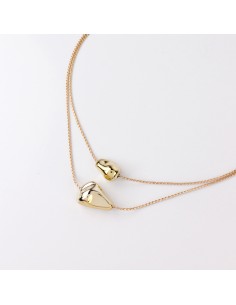 Collar Corto Gold Double Collar Corto Gold Double