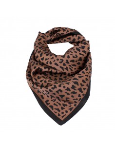Pañuelo Cheetah Brown (70X70)