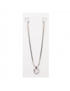 Collar Largo Fancy Silver Collar Largo Fancy Silver