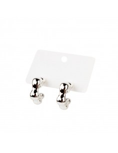 Aro Abstract Chunky Silver