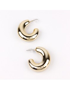 Aro Chunky Golden Hoop