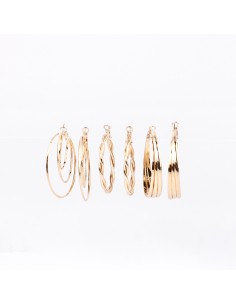 Aros Set Clarissa Gold (J6537)