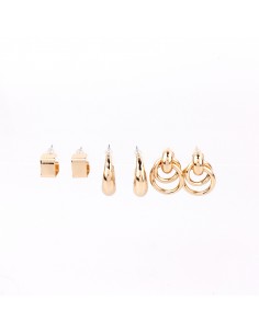 Aros Set Sybil Gold (J6546)