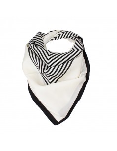 Pañuelo XXL Line White