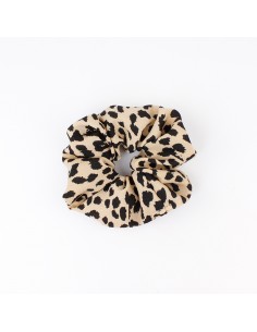 Scrunchie Print Camel
