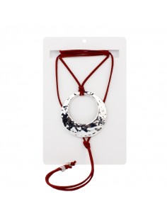 Collar Silver Circle