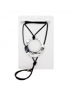 Collar Silver Circle