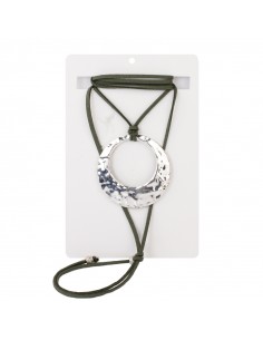 Collar Silver Circle