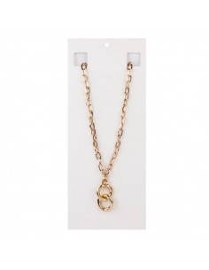 Collar Largo Golden Links
