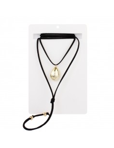 Collar Textured Suede
