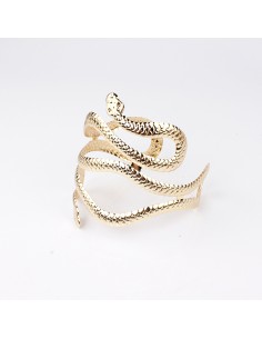Brazalete Big Snake Gold