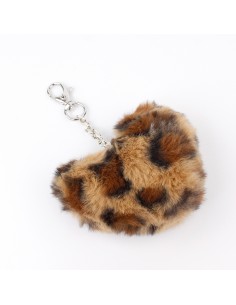 Llavero Bag Charm Furry Heart