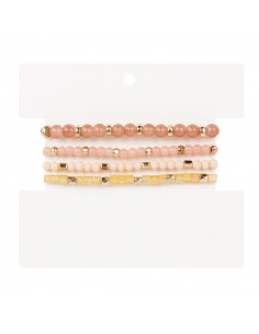 Set de pulseras Color Gold Set de pulseras Color Gold