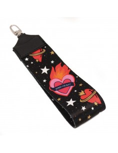 Maxi Llavero Kind Heart Black
