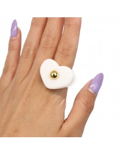 Anillo Heart Gem