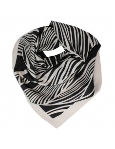 Pañuelo Lines Black (70x70)