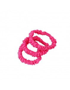 Scrunchie Satén Mini Colour Set x 3