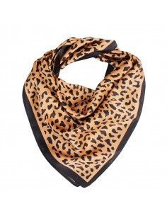 Pañuelo Cheetah Camel (70X70)