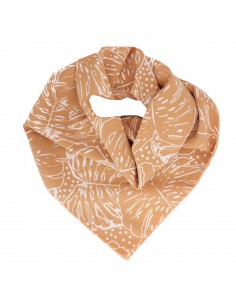 Pañuelo Monstera Camel