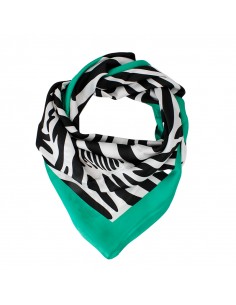 Pañuelo XXL Cebra Green