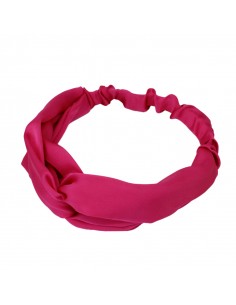 Turbante Seda Fucsia