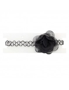 Choker Tattoo Black Rose