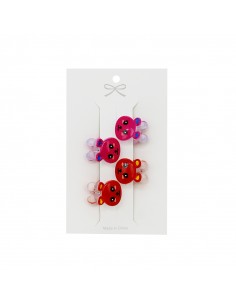 Set x4 Mini Broche Teddy
